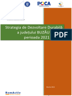 Strategia de Dezvoltare Durabilă A Județului Buzău 22.03.2021