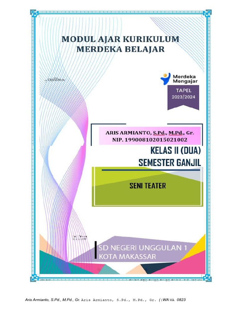 Materi Seni Teater Kelas 2 SD | PDF