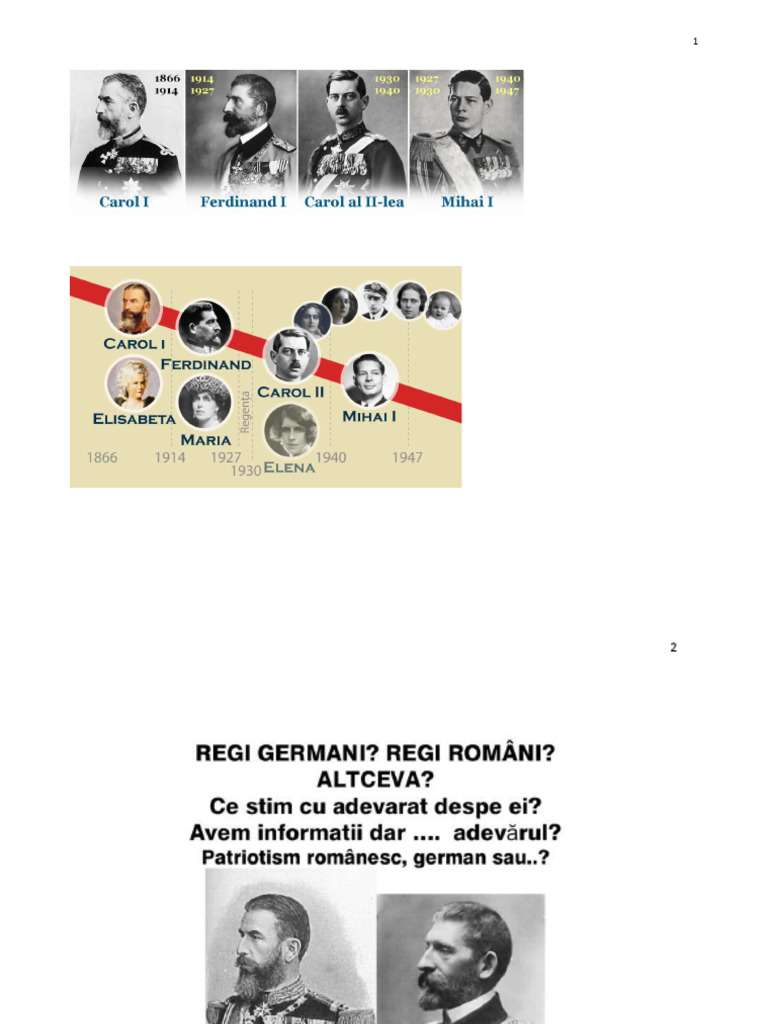 Regii Romaniei | PDF