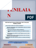 Penilaian Dan Evaluasi