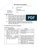 RPP Literasi Dan Numerasi Kelas 2