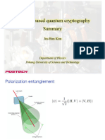 Wavelength-Multiplxed QKD Summary - Key