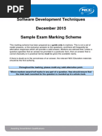 SDT December 2015 Sample Exam MS Final