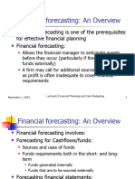 Lecture6 FinancialForecasting