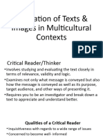 Chapter 4 - Evaluation of Texts & Images in Multicultural Contexts