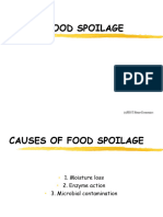 Food Spoilage