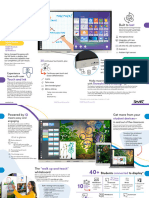 SMART Interactive Display MXV4 Brochure