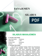 Silabus Manajemen