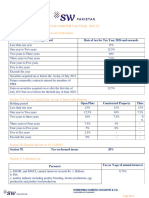 Tax Card SWHCC 2023-2024