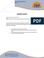 Informe Tecnico DBM Construcciones E.I.R.L