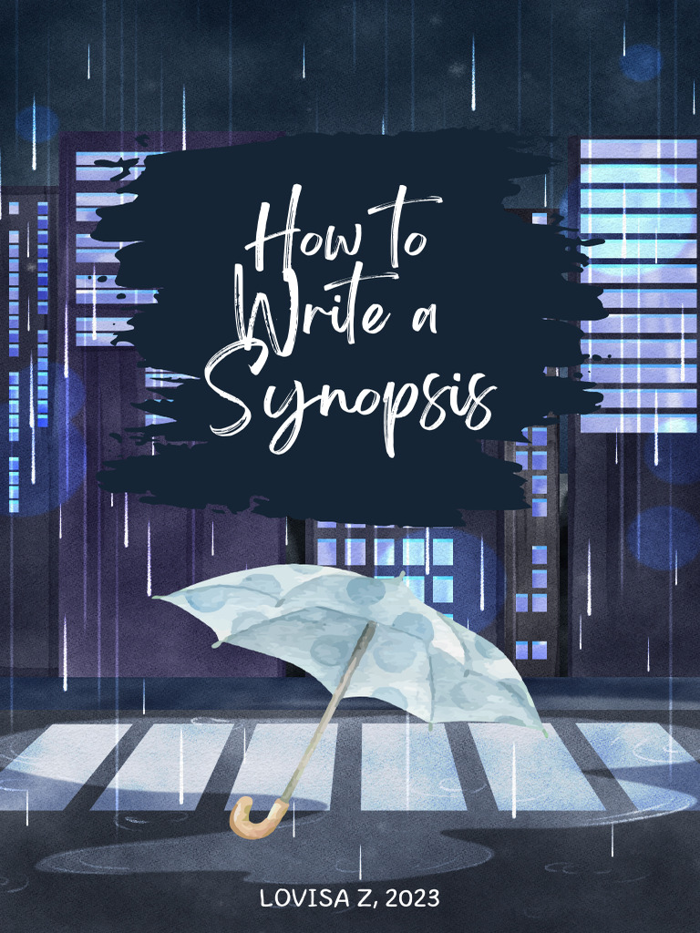 How to write a synopsis pdf