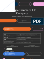 Life Insurance Company Profile by Slidesgo