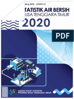 Statistik Air Bersih Provinsi Nusa Tenggara Timur 2020