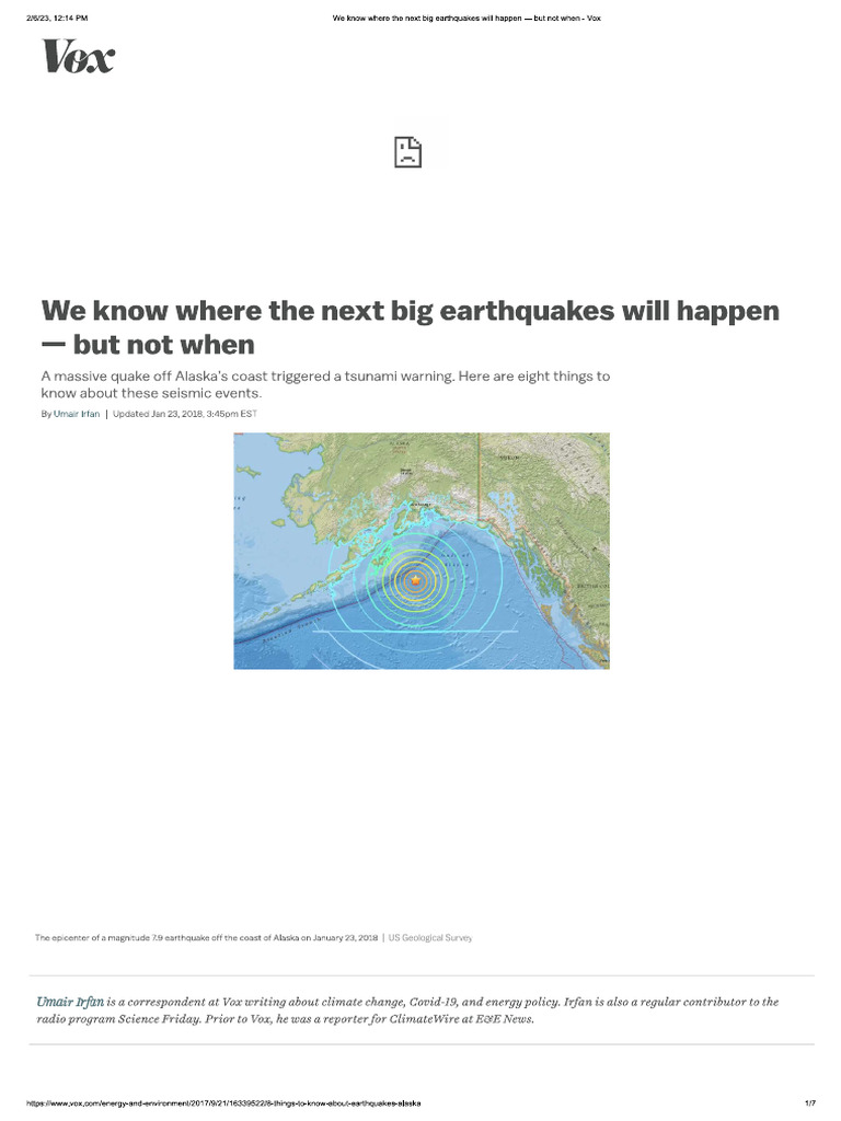 Earthquake 1 | PDF