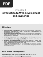 Chapter 1 Introduction JS