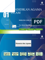 1 - Manusia Dan Agama