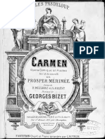 Bizet, Georges. Carmen (Chant-Piano)