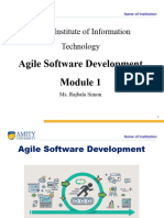 Agile Software Development Module 1ppt