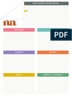 Planner Semanal Modelo 2