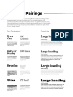 Pro Font Pairings