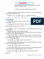 Matrices