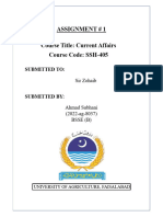 Ahmad Subhani 2022-Ag-8037 (Geographical Importance of Pakistan)