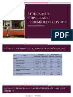 Studi Kasus Surveilans Epidemiologi Covid19 PKM Moramo