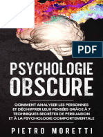 Psychologie Obscure - Pietro Moretti