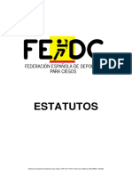 Estatutos FEDC Vigentes - Formato Accesible
