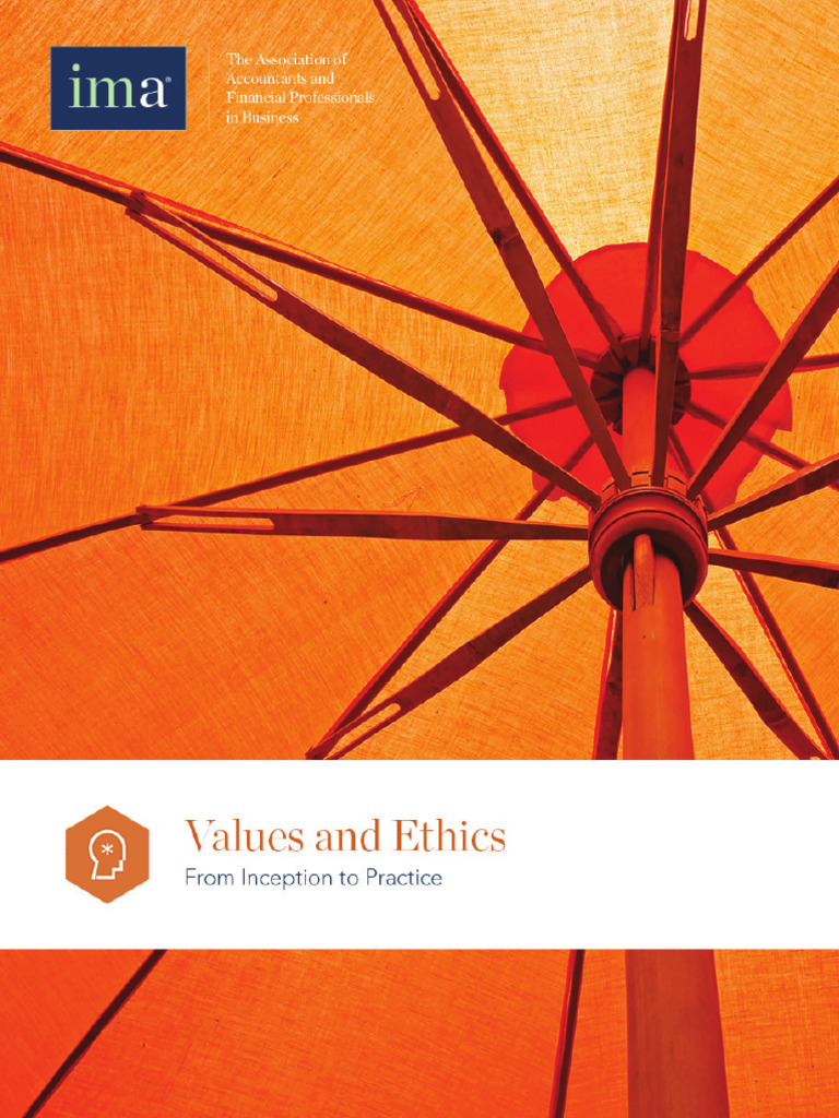 Values and Ethics From Inception To Practice | PDF | Internal Control ...