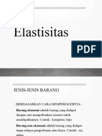 Elastisitas - Pertemuan 3