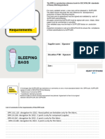 DPR Sleeping Bags Nov 2021