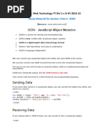 1.3 Study Material For Section-I-Part-I - JSON