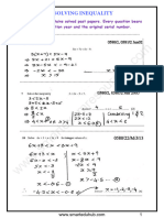 IGCSE Math Solved Past Papers Paper 2 Algebra Solving Inequalities