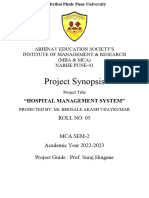 Hospital Management System Synopsis