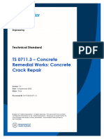 SAWS-EnG-0711.3 Concrete Remedial Works Concrete Crack Repair