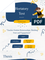 Hortatory Text - Group 6