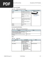 RRU Nokia Power & Installation Specs | PDF | Information And ...