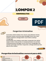 KRIMINALITAS - Kelompok 2