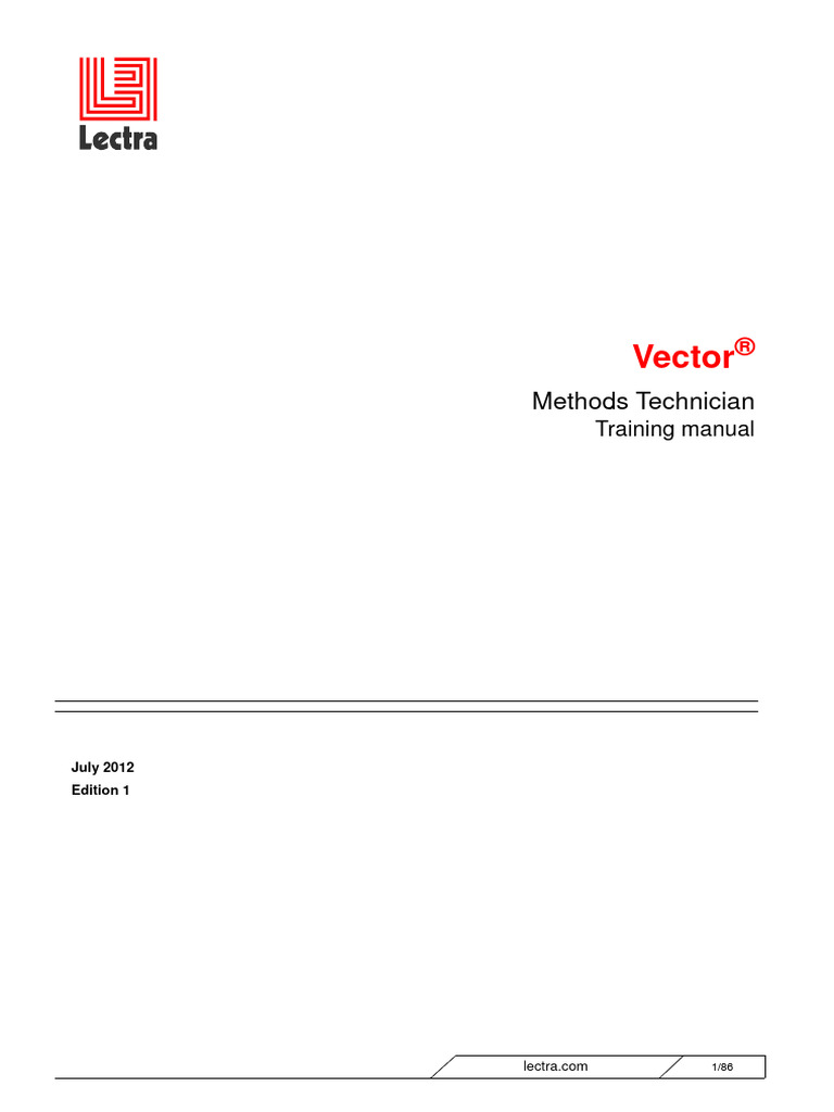 Vector Part2 Trainee-Manual Methods-Tech en, PDF, Parameter (Computer  Programming)