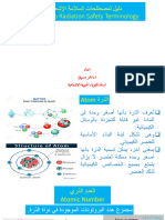 ليلد تاحلطصمل ةملاسلا ةيعاعشلإا A Guide to Radiation Safety Terminology