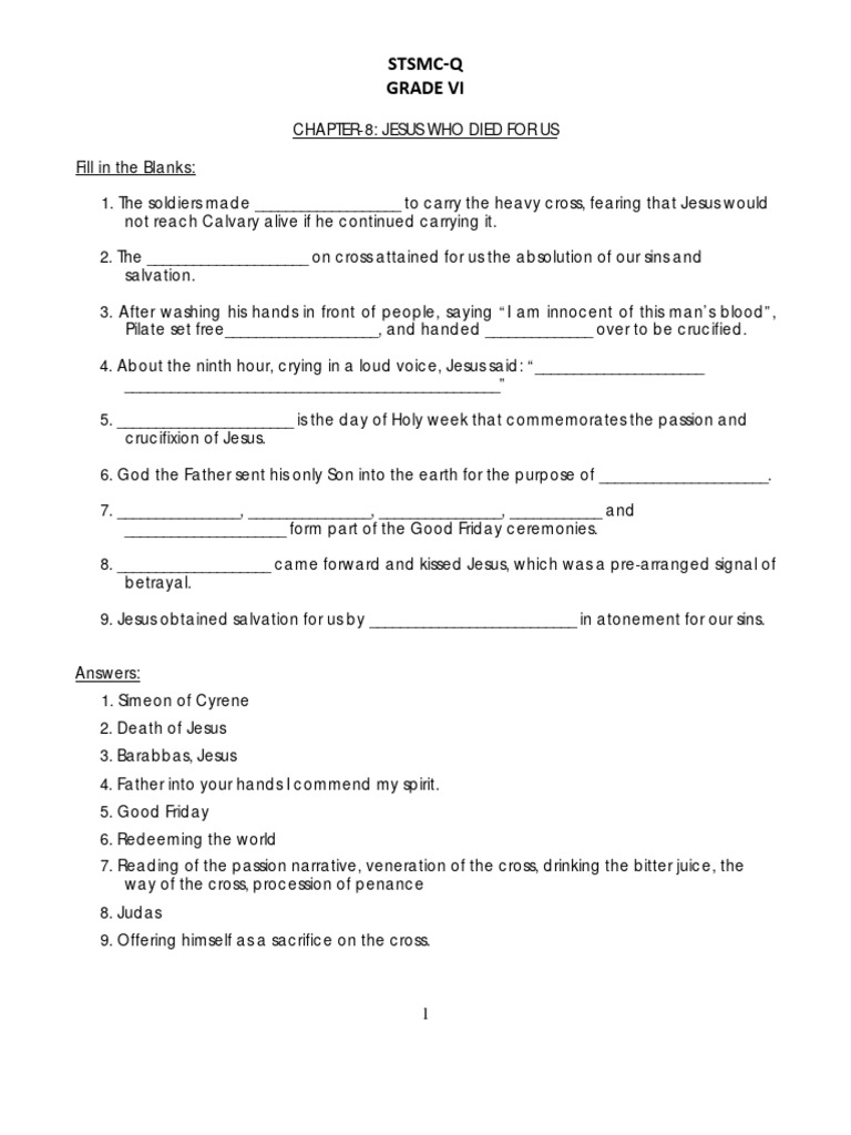 Catechism Notes Download Free PDF Jesus Resurrection Of Jesus