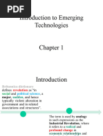 Emerging Technology Chapter 1