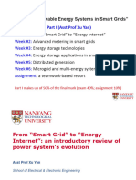 LECTURE 1 From Smart Grid To Energy Internet