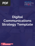 Module 1 Digital Comms Strategy Template