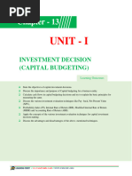 Investment Decision Questions