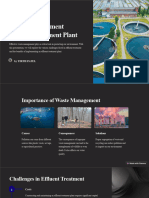 Waste Management Effluent Treatment Plant