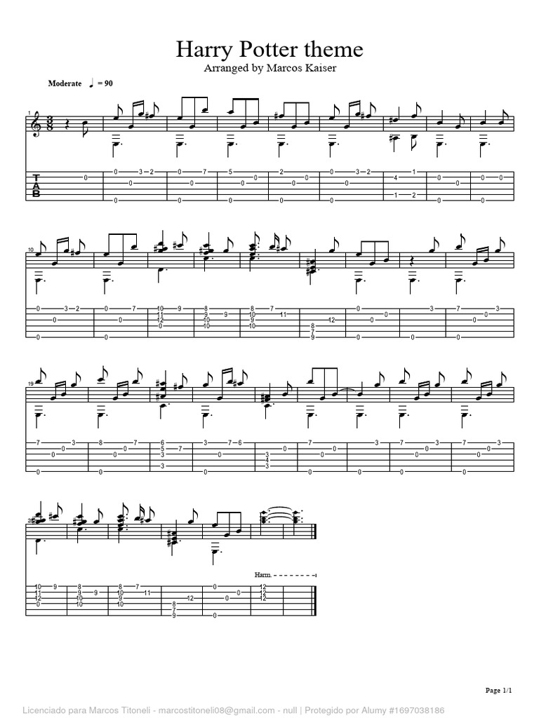 Harry Potter Sheet Music | PDF