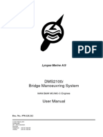 ME Bridge Manouvering System DMS2100i Manual New