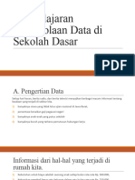 11.1 Pembelajaran Pengelolaan Data Di Sekolah Dasar